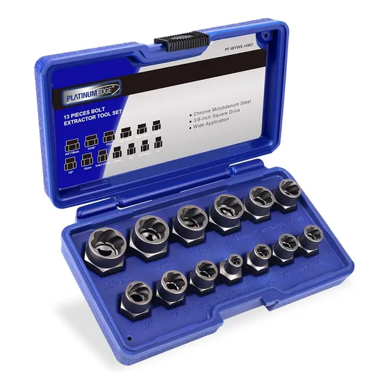 Kit De Extracción Platinumedge 13 Piezas Con Estuche