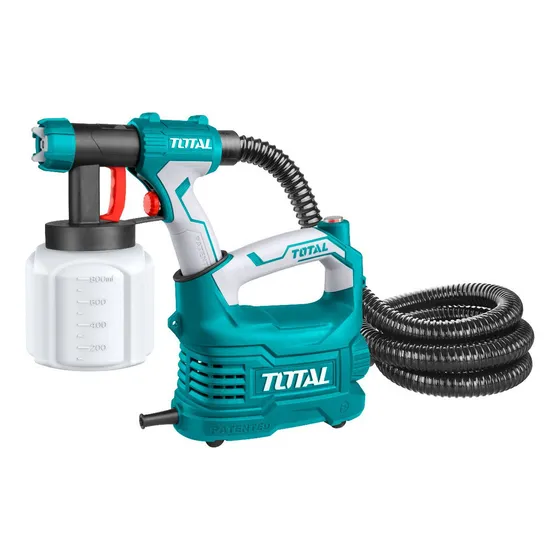 Equipo/pistola Para Pintura Total 500w - Flujo 850ml P/min, Capacidad 800ml, 50din-s - Pulverizador Hvlp Industrial - Tt5006