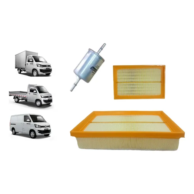 Kit Filtros Faw Mamut T80 V80 ( Combustible+ Aire Motor ) 