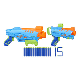 Set De Inicio Nerf Elite Junior Con 2 Lanzadores Y 15 Dardos Set De Inicio Nerf Elite Junior Con 2 Lanzadores Y 15 Dardos