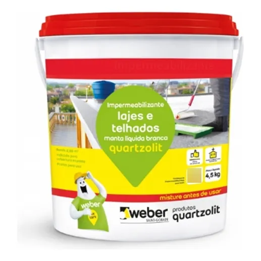 Manta Liquida Branca - Gl 4,5kg Quartzolit