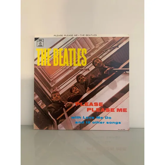 Lp Vinil The Beatles Please Please Me (1985 Ex+/mn Estereo)