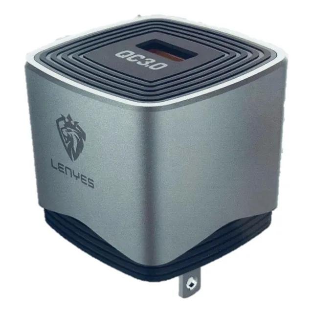 Cargador Solo Qc3.0 Marca Lenyes Adaptador Carga Rápida Usb
