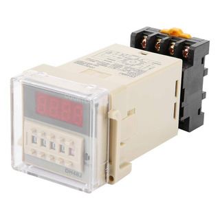 Contador Timer Counter Digital 12v Salida Relay 5a Dh48j Contador Timer Counter Digital 12v Salida Relay 5a Dh48j
