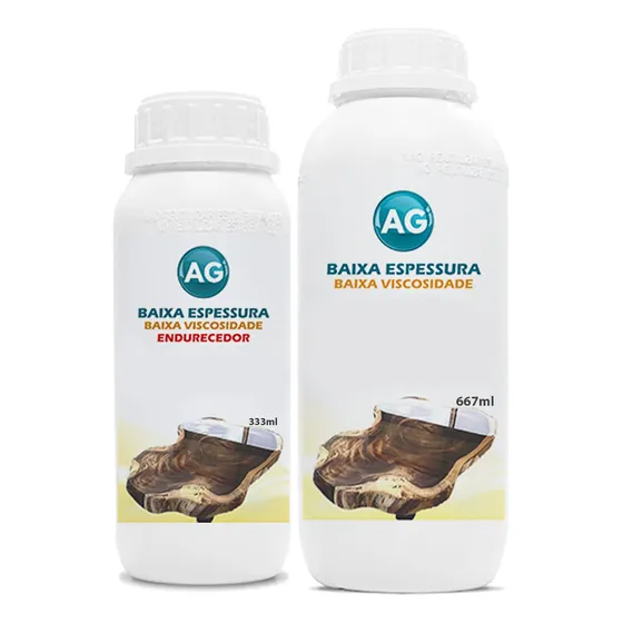 Resina Epoxi Baixa Espessura Baixa Viscosidade Ag 1kg