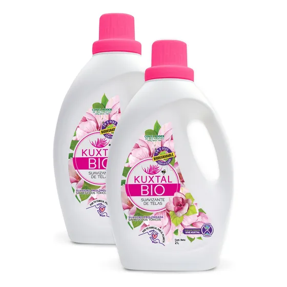 Suavizante De Telas Kuxtal Biodegradable, 2 Pzas
