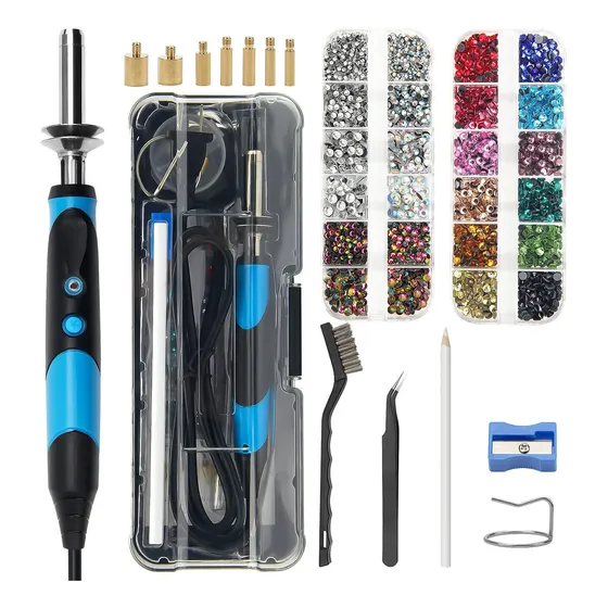 Kit Aplicador De Diamantes De Imitación Con 15 Colores Para