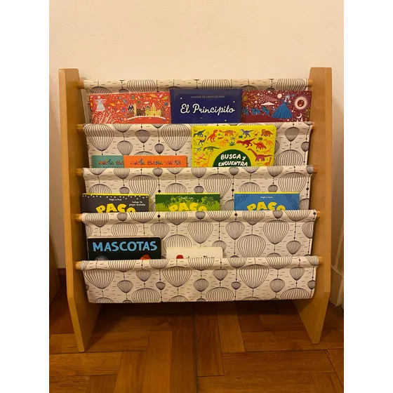 Biblioteca Montessori Madera Para Cuarto Niños Excelente Est Marrón