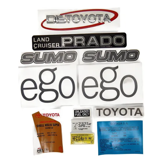 Toyota Prado Sumo Ego Calcomanias 