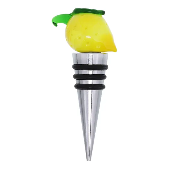Tapon Botella Vidrio Limon