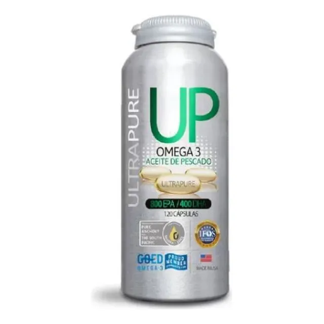 Omega 3 Up Ultrapure 120 Cápsulas 800 Epa 400 Dha