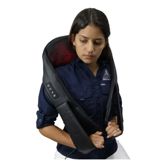 Masajeador Corporal Shiatsu Espalda Cuerpo Pies Con Calor