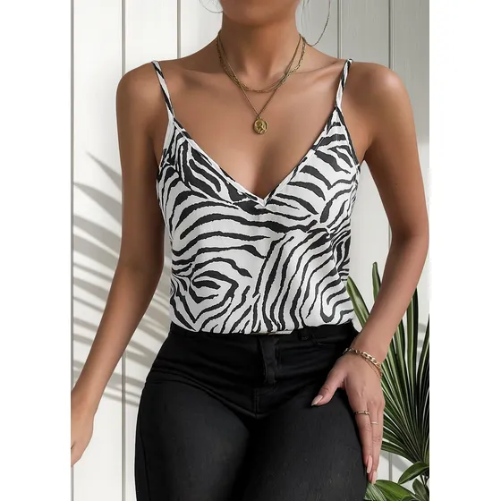 Blusa Remera Musculosa Camisa  Dama