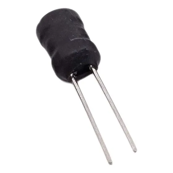 Bobina Inductor Choque Radial 100 Uhy 9x12mm Pack X5