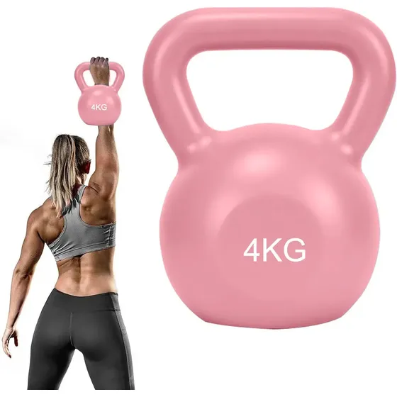 Pesas Rusas 4kg Para Entrenamiento De Fuerza, Pesas Rusas Para El Gimnasio En Casa, Entrenamiento De Fuerza, Peso Portátil