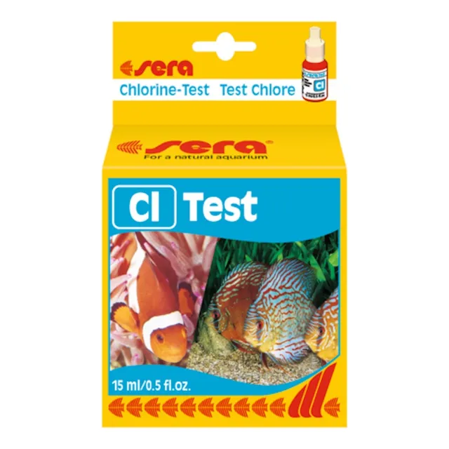 Kit Para Medir Cloro Del Agua  / Cl Test Sera 