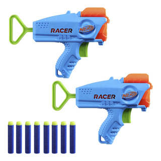 Dart Blaster Nerf Elite Racer Easy-play, Paquete De 2 Con 8 Dart Blaster Nerf Elite Racer Easy-play, Paquete De 2 Con 8