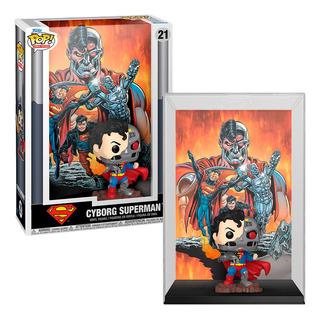 Figura Cyborg Superman Pop! Comic Cover 21 Dc Funko Figura Cyborg Superman Pop! Comic Cover 21 Dc Funko