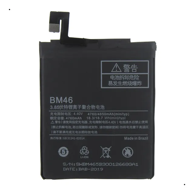 Ba-teria Bm46 Compatível Com Xiaomi Redmi Note 3 Note 3 Pro
