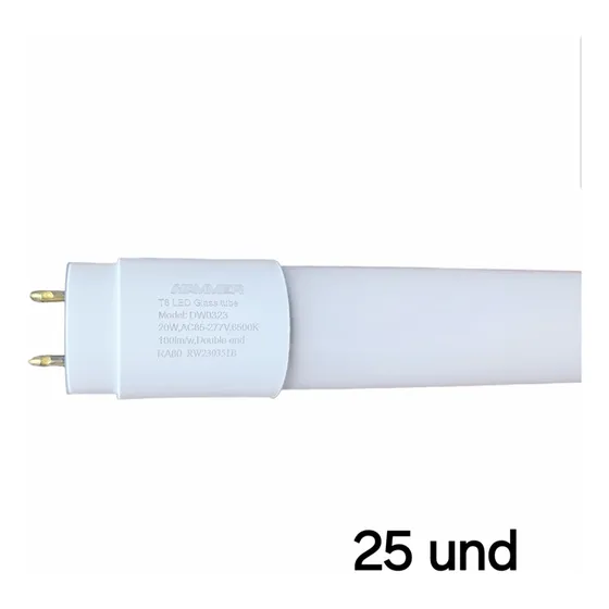 Tubo Led 20w Hammer T8 120cm 85/277v 6500k Por Caja