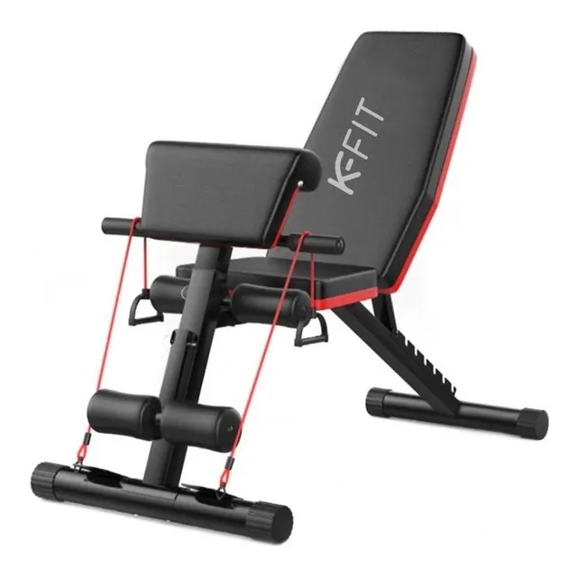Banco Multifuncional Regulable Gym 7 Posiciones + Predicador