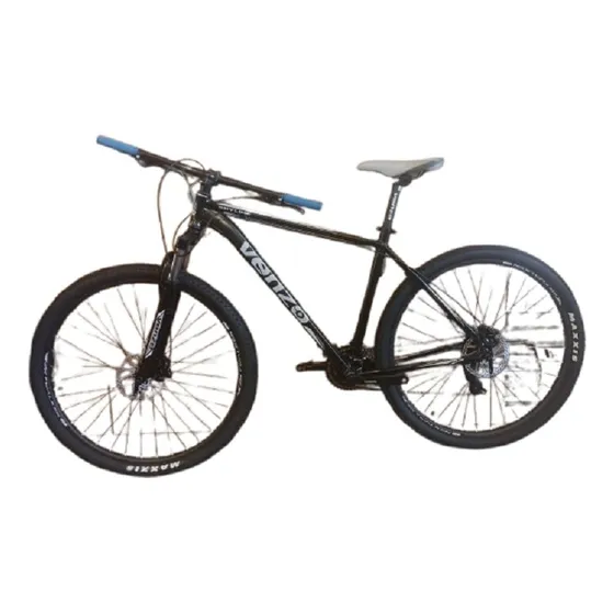 Bicicleta Venzo Skyline Mtb R29 21v Shimano Disco Hidraulico Color Negro - Gris Tamaño Del Cuadro S