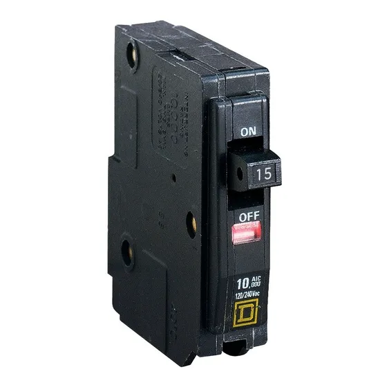 Interruptor Termomagnético 1 Polo 15 A Square D