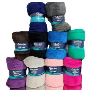 Kit 5 Cobertor Manta Fleece Casal Lisa Macia 1,80 X 2,00 Kit 5 Cobertor Manta Fleece Casal Lisa Macia 1,80 X 2,00