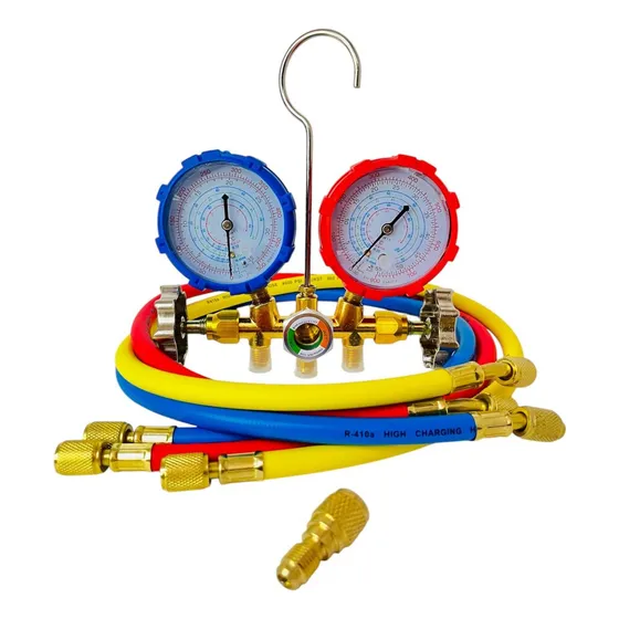 Manifold R22- R410- 134a R12 -todos Los Gases Refrigeración