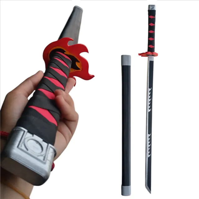 Katana Anime Artesanal Demon Slayer + Funda 100 Cm