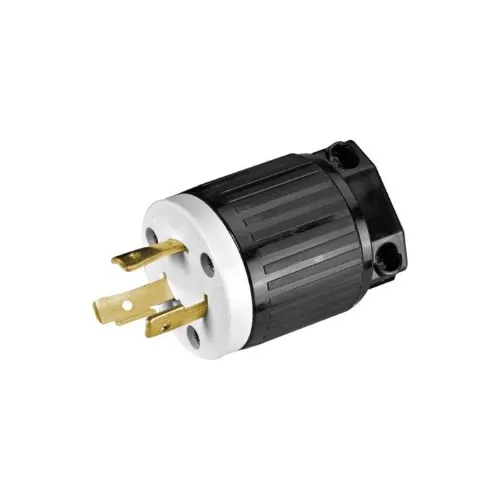 Clavija Seguridad Media Vuelta3p 15a 125v Nylon 
