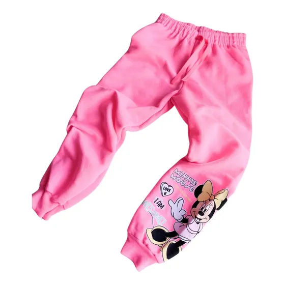 Calça Infantil Moletom Peluciado Stitch