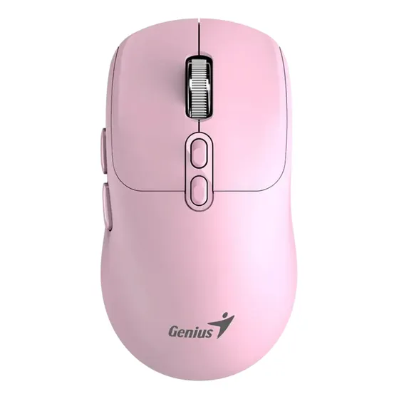 Mouse Genius Nx-8080s Bt Rosa 7 Botones Silencioso 1600 Dpi