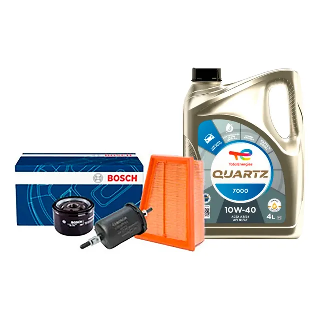 Kit Filtros + Aceite Total Quartz Renault Kangoo  1.6 16v