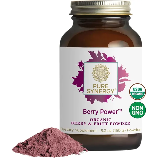 Bayas Orgánicas En Polvo Pure Synergy 150 Gr Bayas