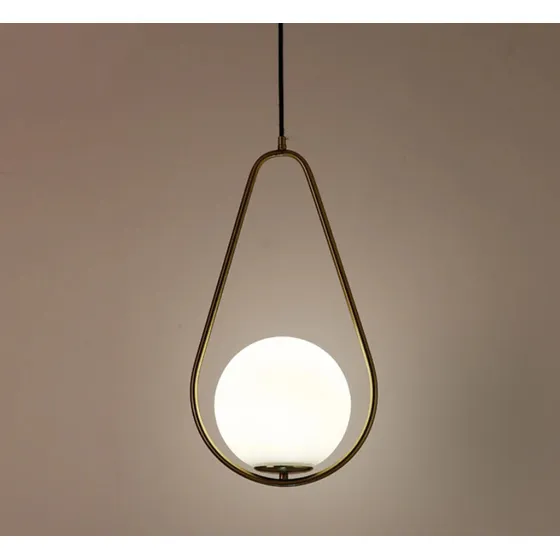 Luminaria Colgante Tipo Gota Lámpara E27 Dimerizable!