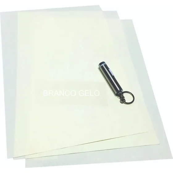 Papel Moeda 94 Grs Pacote Com 100folhas  Branco Gelo