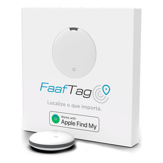 Mini Tag Localizador Rastreador Objetos Veículos Pet Faaftag Mini Tag Localizador Rastreador Objetos Veículos Pet Faaftag