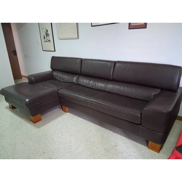 Jugo De Muebles De Piel Usado