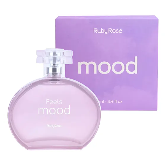 Perfume Deo Colônia Ruby Rose Mood Tradicional 100ml