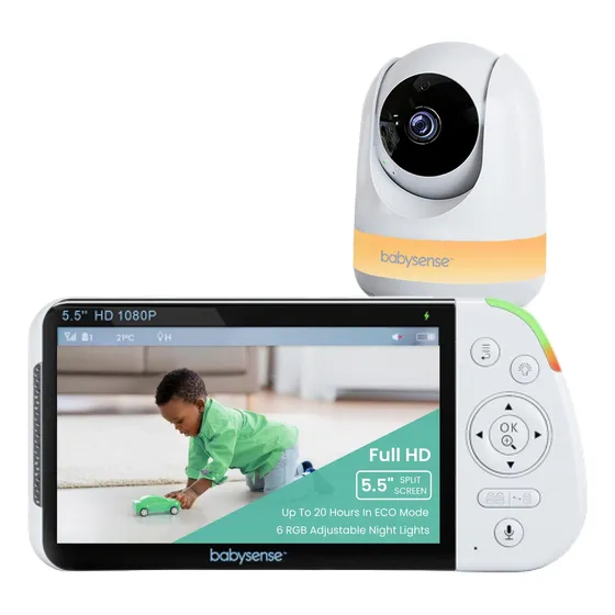 Monitor Para Bebés Babysense Maxview 5.5 Pulgadas 1080p Full