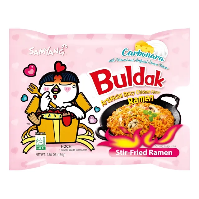 Ramen Coreano Samyang Carbonara Unidad 