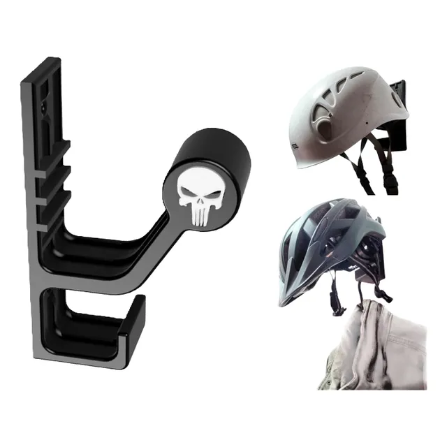 Base Perchero Soporte Casco Moto Bicicleta Sombrero Chaqueta