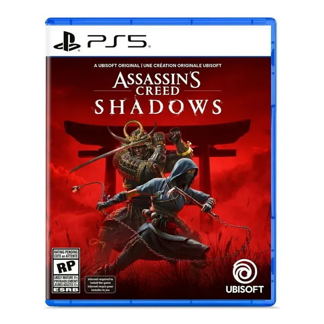Assassin's Creed Shadows - Ps5 (físico) - Ubisoft