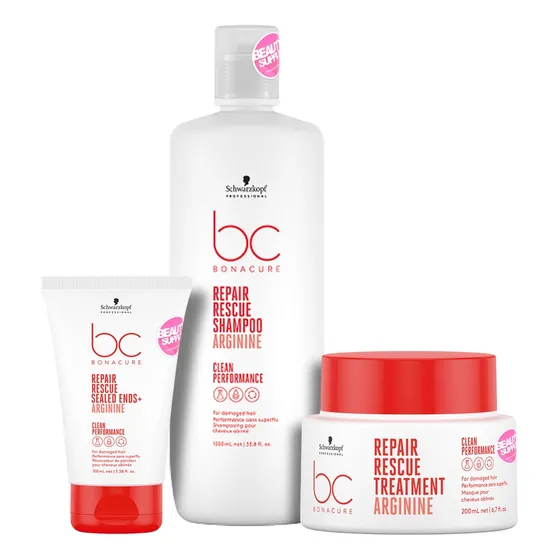 Shampoo 1 Litro, Mascara Y Reparador De Puntas Schwarzkopf