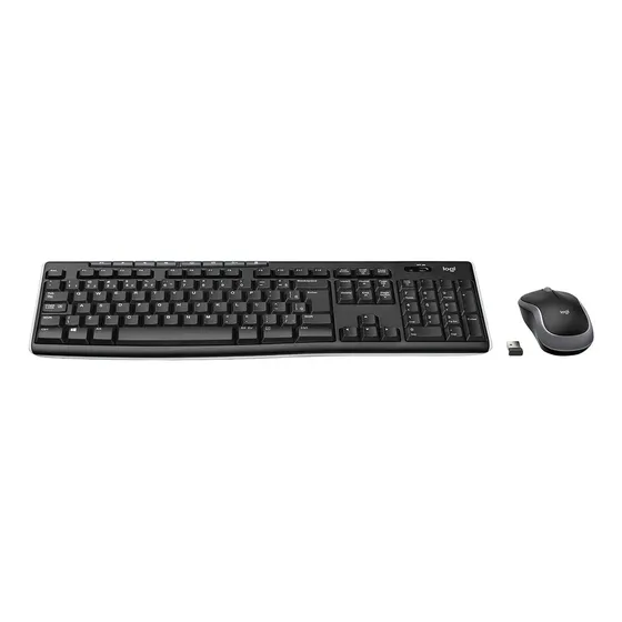 920-004432 Kit Tec\u002Fmou Logitech Inalam Mk270 Neg | Cuotas sin interés