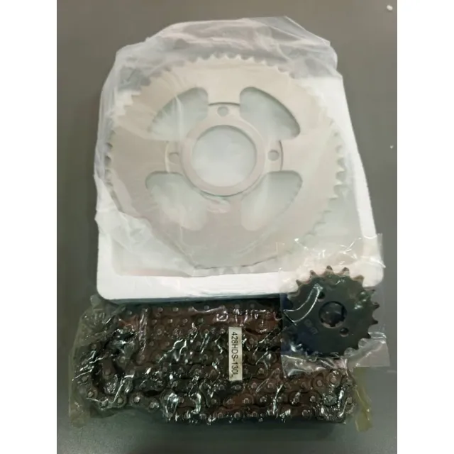 Kit De Relacion, Cadena, Piñon 17 Y Corona 52 Para Tx 250