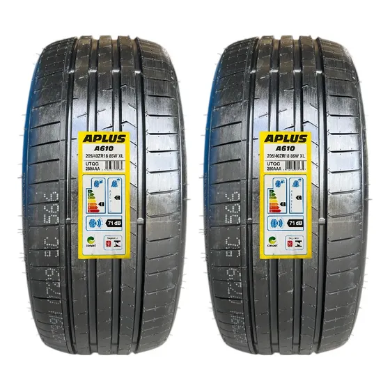 Kit 2 Pneus 205/40r18 86w Tl A610-82 Xl Aplus Aro 18