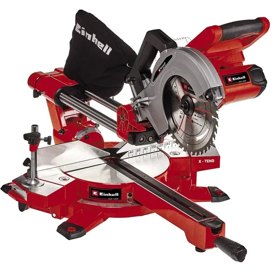 Sierra ingletadora telescópica Einhell TE-SM 36/210 Li – Solo inalámbrica