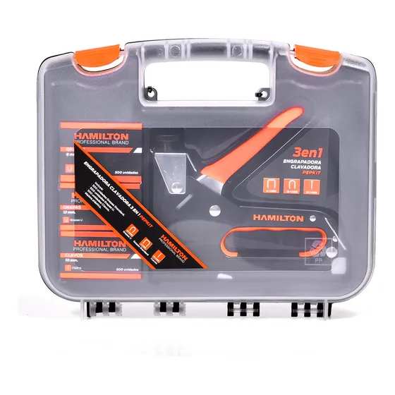 Kit Engrapadora Clavadora Prof 3 En 1 - Hamilton Pepkit